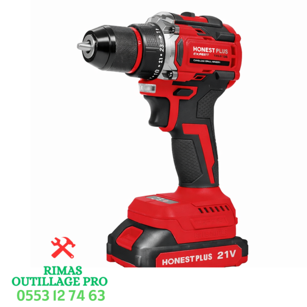 Visseuse Perceuse 21v Brushless HONESTPLUS